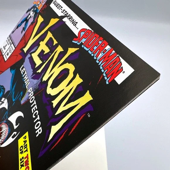 Venom Lethal Protector #2 Marvel 1993 Part 2 Feature Spider-Man Near Mint NM - Picture 4 of 6